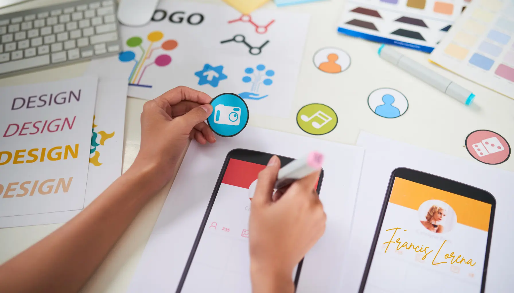 Diseño de identidad visual moderna para potenciar tu marca personal y profesional.